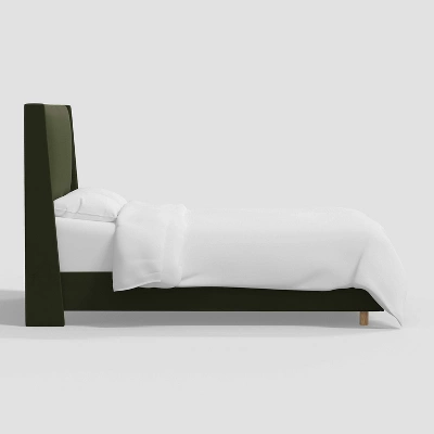 Encino Wingback Bed In Dry Velvet - Threshold™ Designed With Studio McGee 2 Encino Wingback Bed In Dry Velvet - Threshold™ Designed With Studio McGee - Image 2