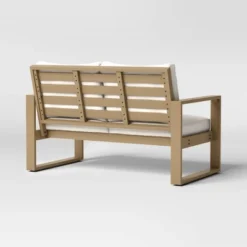 Esker Recycled Resin Outdoor Patio Loveseat Brown - Threshold™ -Furniture Sales Store GUEST 5ea6f3ec 62ac 4ec0 8b19 ade02baeed24