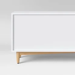 Organic Caned TV Stand For TVs Up To 65" White - Threshold™ -Furniture Sales Store GUEST 6064e0fb 4847 48a7 8be0 7066a2d504f6