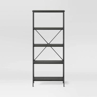 72" Ketton 5 Shelf Bookcase - Threshold™ 2 72" Ketton 5 Shelf Bookcase - Threshold™ - Image 2