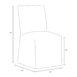 Kay Slipcovered Dining Chair - Threshold™ -Furniture Sales Store GUEST 62f7278a fd0a 4f86 acaf 396263d6f4db