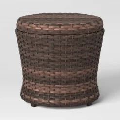 Halsted 5pc Wicker Small Space Patio Furniture Set - Threshold 20 Halsted 5pc Wicker Small Space Patio Furniture Set - Threshold -Furniture Sales Store GUEST 6365b724 e195 4ec0 829a 4e2251684c3a