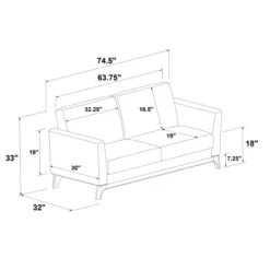 Middlefield Wood Base Sofa - Threshold™ -Furniture Sales Store GUEST 649c5856 6288 4bbb bed8 c0723d8359d6