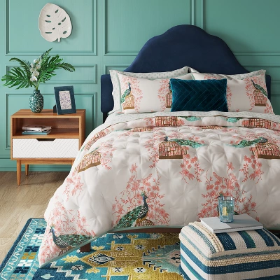 Touraco Nightstand White/Brown - Threshold™ 3 Touraco Nightstand White/Brown - Threshold™ - Image 3