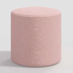 Round Thalia Ottoman Linen - Skyline Furniture -Furniture Sales Store GUEST 6933fc99 849d 43e4 9e89 2002b0e10086