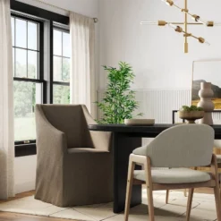 Replacement Slipcover Only For Sloped Arm Dining Chair - Threshold™ -Furniture Sales Store GUEST 6af0932a 332a 4fae b6c9 760021d8cadb