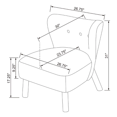 Sculpted Faux Shearling Accent Chair Cream - Threshold™ Designed With Studio McGee 6 Sculpted Faux Shearling Accent Chair Cream - Threshold™ Designed With Studio McGee - Image 6