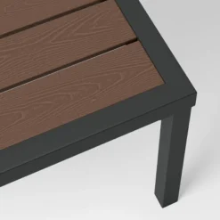 Bryant 2pc Faux Wood Patio Loveseat & Coffee Table - Gray/Natural - Threshold™ 16 Bryant 2pc Faux Wood Patio Loveseat & Coffee Table - Gray/Natural - Threshold™ -Furniture Sales Store GUEST 6f5e500e 49d6 4462 9caf 11a4e3e8e2a1