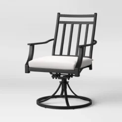 Fairmont 2pk Metal Patio Swivel Rocking Dining Chair - Threshold -Furniture Sales Store GUEST 724a742c bead 41f0 9a30 9b11482fa479