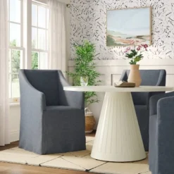 Replacement Slipcover Only For Sloped Arm Dining Chair - Threshold™ -Furniture Sales Store GUEST 72f2b7ee d237 47e9 b8ac bb72af29b6ff