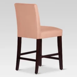 25" Velvet Parsons Counter Height Barstool Wood - Threshold™ -Furniture Sales Store GUEST 73d6775c 2065 441e 8c07 519e9bd63b1c