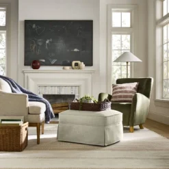 Vivian Park Ottoman - Threshold™ Designed With Studio McGee