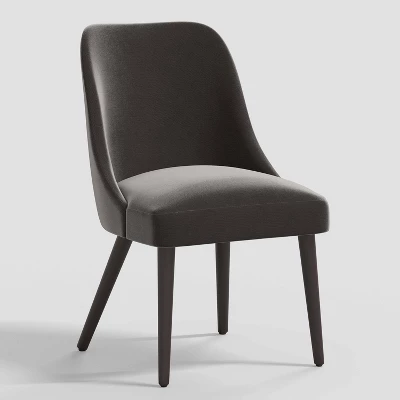 Geller Modern Dining Chair In Shiny Velvet Mystere - Threshold™ 6 Geller Modern Dining Chair In Shiny Velvet Mystere - Threshold™ - Image 6
