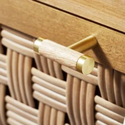 Palmdale Nightstand Woven 1 Drawer Natural - Threshold™ Designed With Studio McGee -Furniture Sales Store GUEST 7aa51145 9141 4593 bc18 9e348d13463b