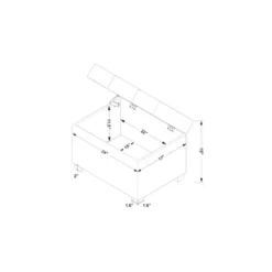 Essex Single Storage Ottoman - Threshold™ 12 Essex Single Storage Ottoman - Threshold™ -Furniture Sales Store GUEST 7daf8fb7 ace4 4731 8dd9 6933718d7b73