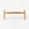 Ventura Pillow Top Bench Natural - Threshold™ Designed With Studio McGe Assembly Required