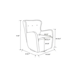 Kessler Swivel Accent Chair Cream Faux Shearling - Threshold™ Designed With Studio McGee: Luxury Glam Furniture, No Assembly Required -Furniture Sales Store GUEST 80530324 39e7 4c41 ab48 849b15825d7c