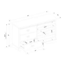 Southwick Farmhouse 3 Drawer/Shelf Dresser With Sliding Barn Door White - Threshold™ -Furniture Sales Store GUEST 842f0b74 6701 41d8 b2c7 f9a18671b891