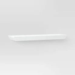 Wedge Shelf With Rod Bracket White - Threshold™ -Furniture Sales Store GUEST 8614ec0e bacc 4228 9a29 d978d929ce2a