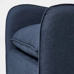 Slipcover Style Upholstered Swivel Accent Chair Blue - Threshold™ Designed With Studio McGee 8 Slipcover Style Upholstered Swivel Accent Chair Blue - Threshold™ Designed With Studio McGee -Furniture Sales Store GUEST 89fc2cdb 68df 40b1 b1d0 d52c26606667