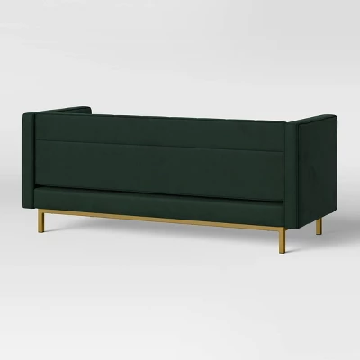 Cologne Tufted Track Arm Sofa Emerald Green - Threshold™ 3 Cologne Tufted Track Arm Sofa Emerald Green - Threshold™ - Image 3