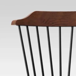 Delway Curved Back Mixed Material Counter Height Barstool Walnut - Threshold™ -Furniture Sales Store GUEST 8c09173e d099 4df1 a94e ab93418d7e97