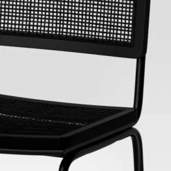 Errol Cane And Wood Counter Height Barstool With Metal Legs Black - Threshold™ -Furniture Sales Store GUEST 8d531c38 f04f 47f8 a38f a23cf11cc959