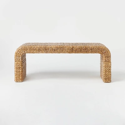 Shiffer Waterfall Woven Bench - Threshold™ Designed With Studio McGee 2 Shiffer Waterfall Woven Bench - Threshold™ Designed With Studio McGee - Image 2