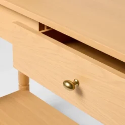 48" Modern Wooden Console Table With Drawer Brown - Threshold™ Designed With Studio McGee -Furniture Sales Store GUEST 90ede8a6 be76 4490 99dc ae4666a108e4