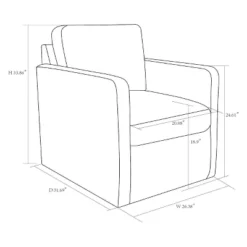 Pinetops Swivel Base Accent Chair - Threshold™ -Furniture Sales Store GUEST 9122e1e1 4b4a 4722 a4d8 a5610912f064
