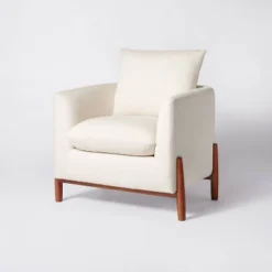 Elroy Faux Shearling Accent Chair With Wood Legs - Threshold™ Designed With Studio McGee 20 Elroy Faux Shearling Accent Chair With Wood Legs - Threshold™ Designed With Studio McGee -Furniture Sales Store GUEST 92cdde9c f944 4b57 a938 462963d536a2