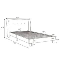 Kessler Bed In Cream Faux Shearling - Threshold™ Designed With Studio McGee -Furniture Sales Store GUEST 93e94149 e94b 4c24 8259 92a83dcd180d