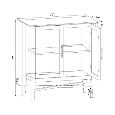 Elloree Storage Cabinet Navy - Threshold™ 3 Elloree Storage Cabinet Navy - Threshold™ - Image 3