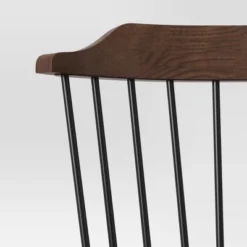 Delway Curved Back Mixed Material Dining Chair Walnut - Threshold™ -Furniture Sales Store GUEST 951c12c9 d54a 4914 82d1 b9720caac2bd