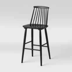 Harwich High Back Windsor Barstool Black - Threshold™ -Furniture Sales Store GUEST 9651070a ca70 4c5d 97ab b017d6b0a209