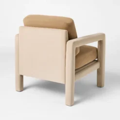 Upholstered Sculptural Accent Chair Brown - Threshold™ Designed With Studio McGee -Furniture Sales Store GUEST 96baadd8 aab6 44d3 ab92 74d5eb6828f2