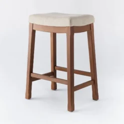 Candor Wood And Upholstered Saddle Counter Height Barstool - Threshold™ 15 Candor Wood And Upholstered Saddle Counter Height Barstool - Threshold™ -Furniture Sales Store GUEST 9752c844 5eab 4428 9bc4 84b07e39c310