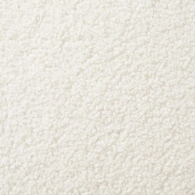 Rosemead Metal Frame And Rounded Back Faux Sherling Accent Chair Cream - Threshold™ Designed With Studio McGee 4 Rosemead Metal Frame And Rounded Back Faux Sherling Accent Chair Cream - Threshold™ Designed With Studio McGee - Image 4