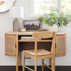 Logan Wood Dining Chair With Woven Seat - Threshold™ Designed With Studio McGee -Furniture Sales Store GUEST 9976a675 ca2f 41a0 a6ef 4a5d3b594485