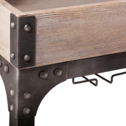 Franklin Bar Cart And Wine Rack Weathered Gray - Threshold™ 6 Franklin Bar Cart And Wine Rack Weathered Gray - Threshold™ -Furniture Sales Store GUEST 999f1629 e0ab 4692 9a9e 8313a8429fea