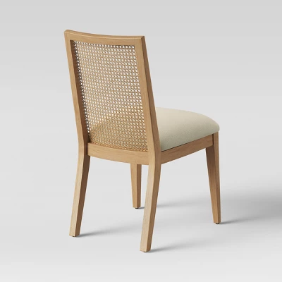 Corella Cane And Wood Dining Chair Natural - Threshold™ 3 Corella Cane And Wood Dining Chair Natural - Threshold™ - Image 3