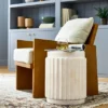 Duchesne Wood Accent Chair With Upholstered Seat And Back Cream - Threshold™ Designed With Studio McGee