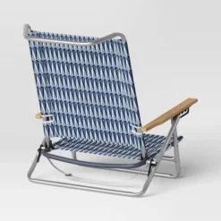5 Position Beach Chair With Aluminum Frame & Wood Arms - Threshold™ -Furniture Sales Store GUEST a2ecffc2 8298 48e2 9451 f769ebfbd8ba