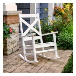 POLYWOOD Shawboro Outdoor Patio Rocking Chair - Threshold™ -Furniture Sales Store GUEST a2effdb0 4f60 4cb6 adb9 30cda7b6bf5f
