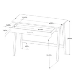 Paulo Wood Writing Desk With Drawer - Threshold™ -Furniture Sales Store GUEST a3818299 8a65 473a bf93 e5c5d6e1b99b