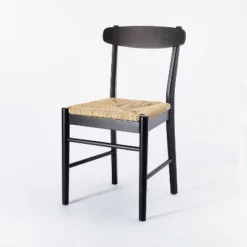 Logan Wood Dining Chair With Woven Seat - Threshold™ Designed With Studio McGee -Furniture Sales Store GUEST a48fd9e6 3c2f 437a bb66 70671f884474