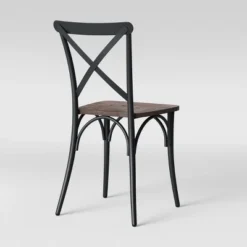 Set Of 2 Malden French Bistro Dining Chair Matte Black - Threshold™ -Furniture Sales Store GUEST a5c2495e e363 491c 8853 f3d2bf7c79b7