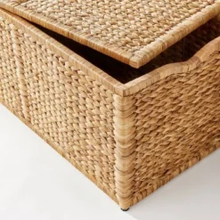 Natural Woven Storage Bench - Threshold™ Designed With Studio McGee: Metal Frame, Fish Scale Pattern, No Assembly Required 6 Natural Woven Storage Bench - Threshold™ Designed With Studio McGee: Metal Frame, Fish Scale Pattern, No Assembly Required -Furniture Sales Store GUEST a6e6878e 6b8c 4d6f b297 bceeff97cca7