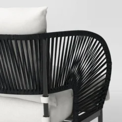 Mackworth Rope Patio Loveseat - Black - Threshold™ -Furniture Sales Store GUEST a7de083f d665 45f7 aed3 b0b74334c8d3