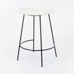 Clarkston Metal Counter Height Barstool With Upholstered Seat - Threshold™ Designed With Studio McGee -Furniture Sales Store GUEST a86feba4 4168 43e4 b718 43ae445afc85